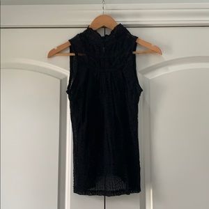 Limited sheer stretch lacy tank 🖤